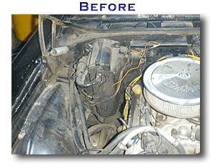 1968 El Camino Before the AC Delete cover was installed